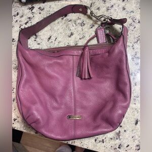 Coach Avery pebbled leather hobo bag style F23960